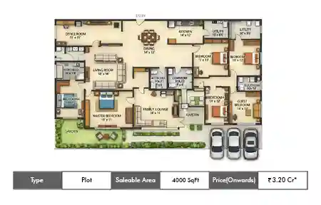 Plot 4000 SqFt